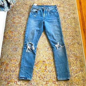 Levi’s boot cut jeans - blue denim w25 L30